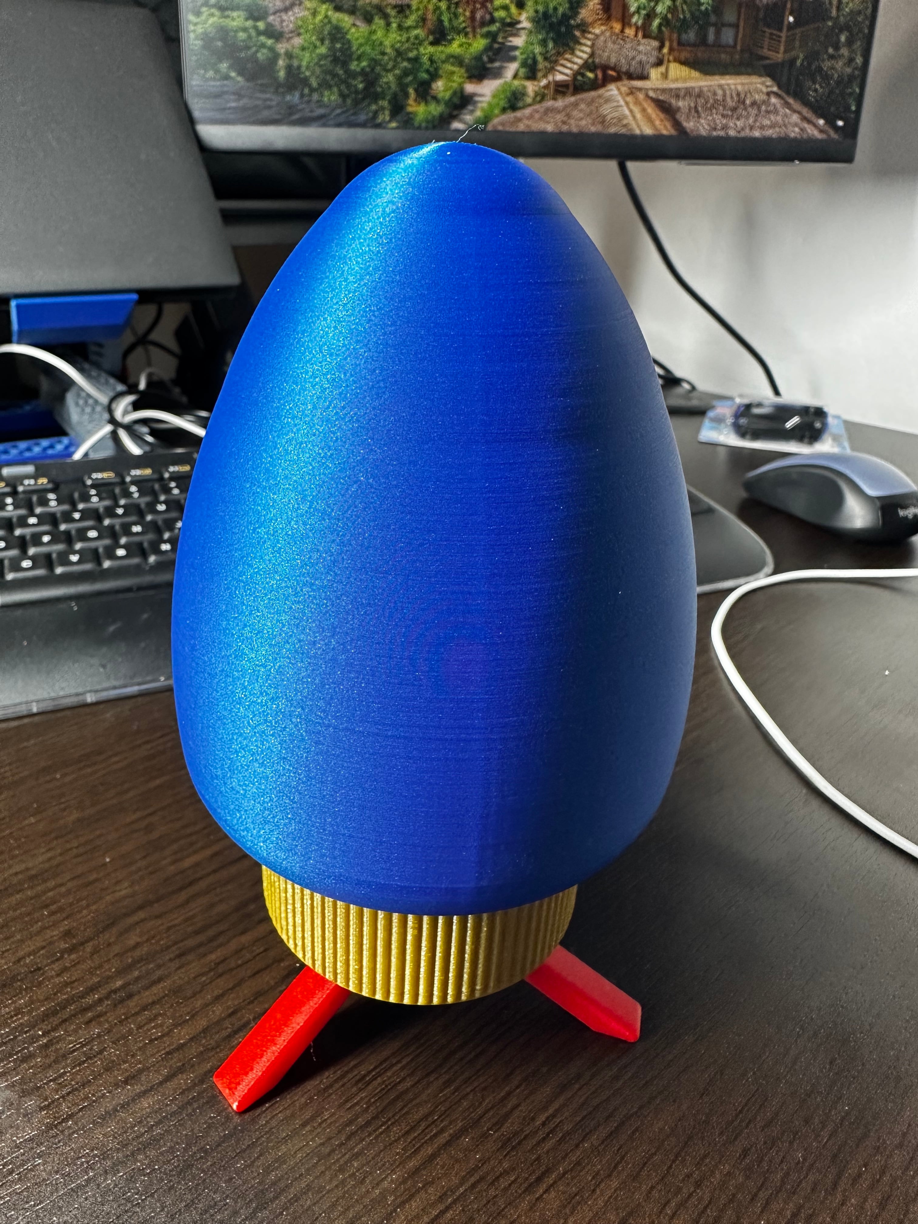 CHRISTMAS BULB WITH STAND OR HOOK 3d model