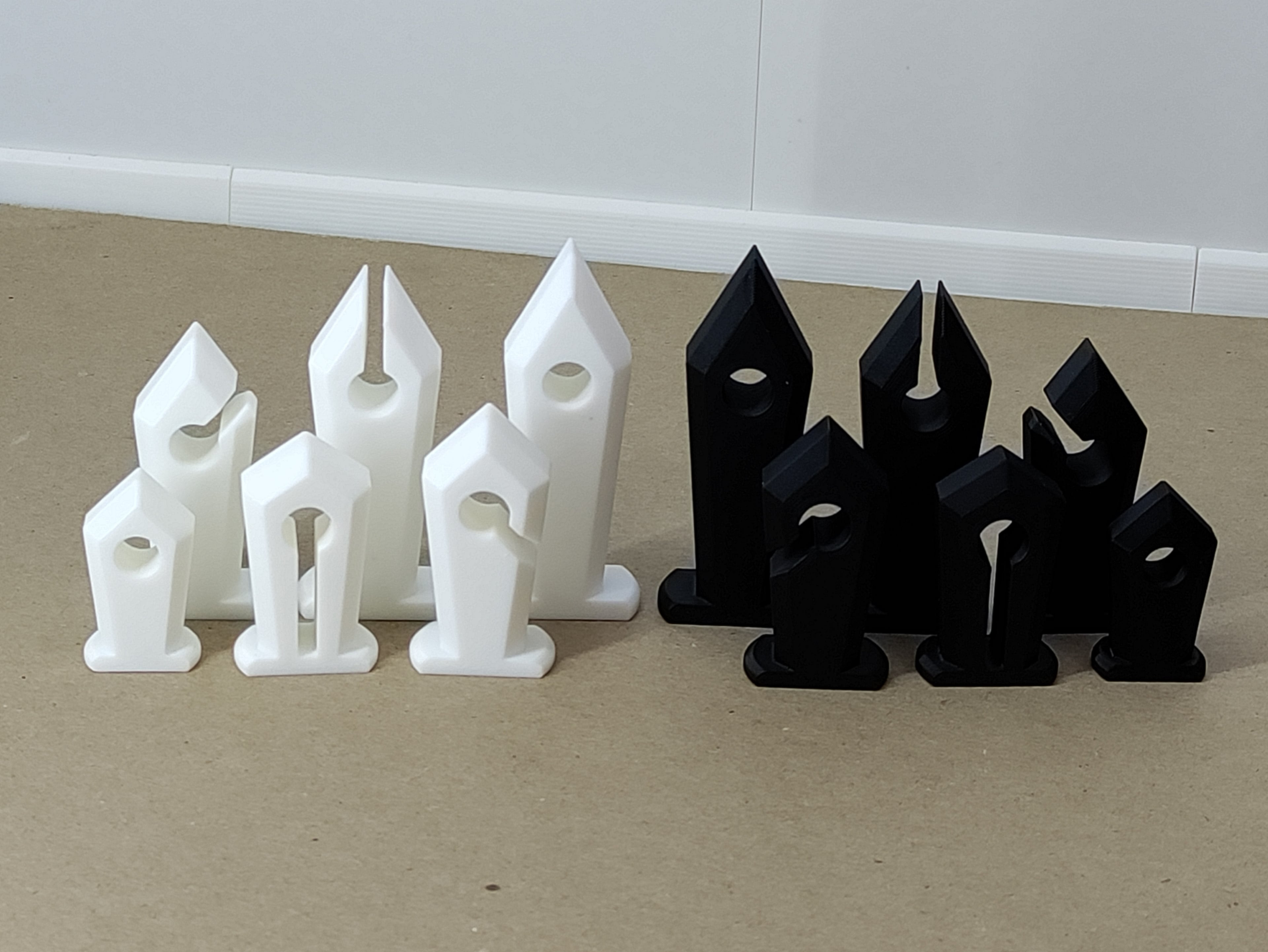 Slots Chess Set 3d model
