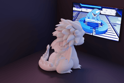 Dragao fofinho.stl 3d model
