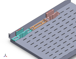 DELL Optiplex Micro PC Stand / Rackmount 3d model