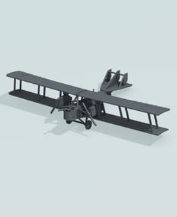 1:144 Hansa-Brandenburg G.I 3d model