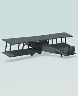 1:144 Hansa-Brandenburg G.I 3d model