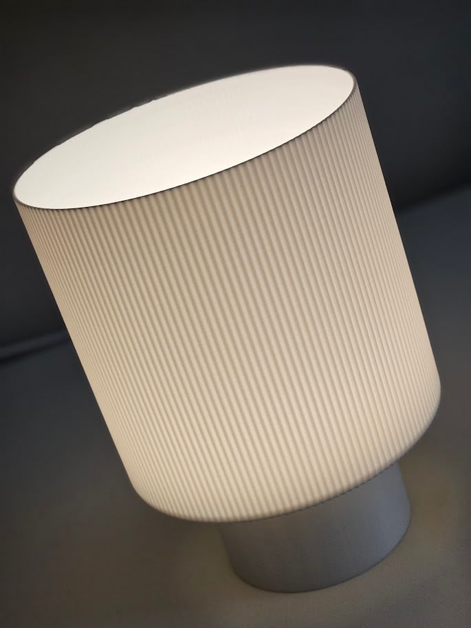 RippleGlow Table Lamp 3d model