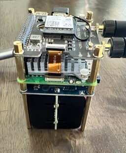 RASPAP Pi5 w/m.2 HAT+ and UPS 3d model
