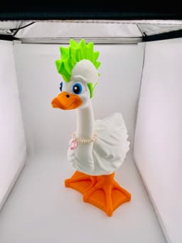 Goose Gear Wig Set #2 for Porch Goose 3d model