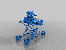 VEHÍCULO BLINDADO DE OPERACIONES SWAT 3d model