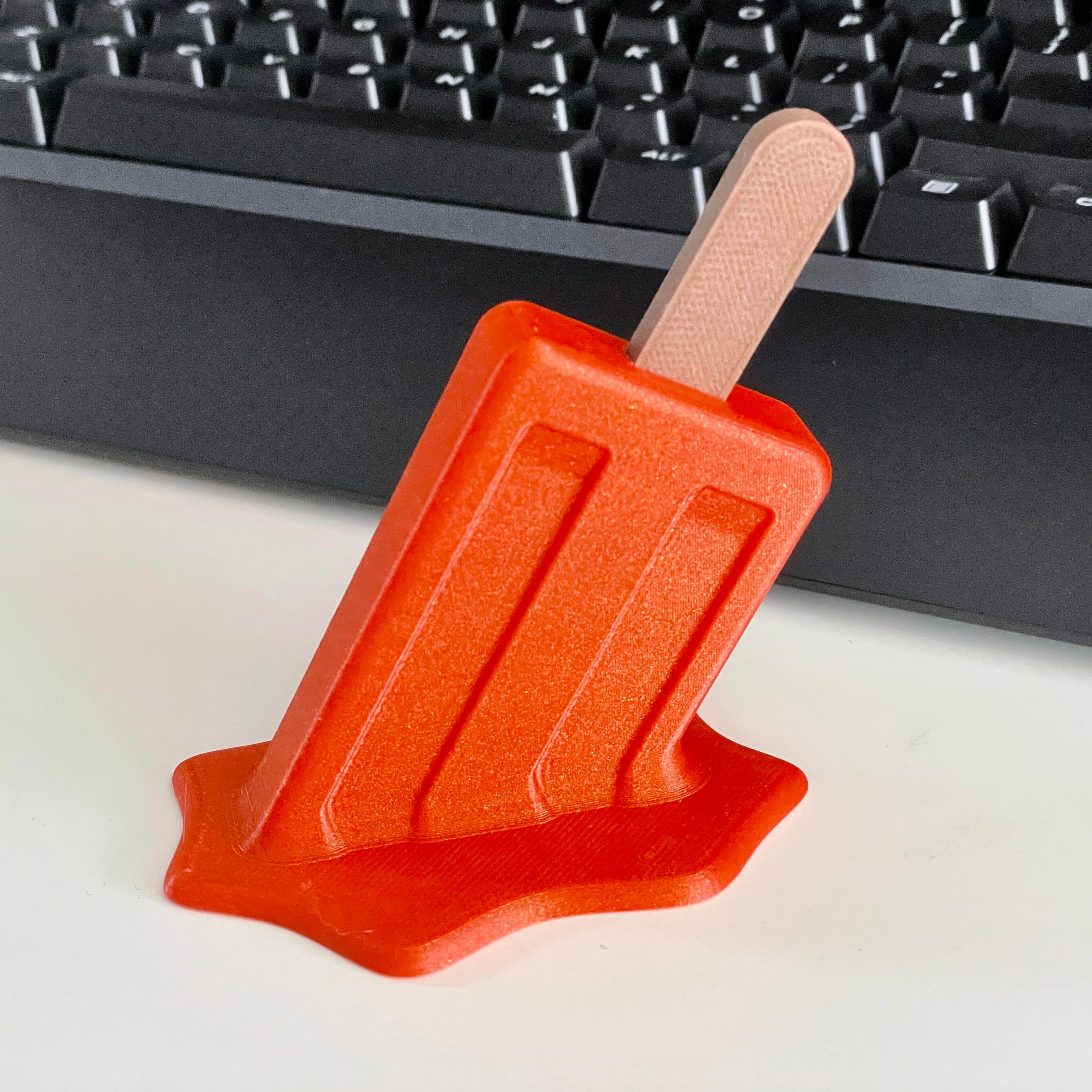 Melted Popsicle USB Holder 3d model