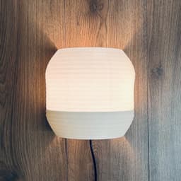 O' RIDGE | Wall Light E14 & E27 fast print 3d model
