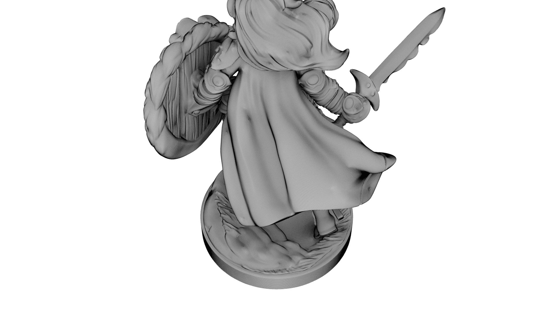 Emberblade Warrior 3d model