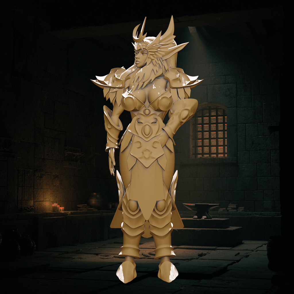 Tyrande Night Elf Queen 3d model