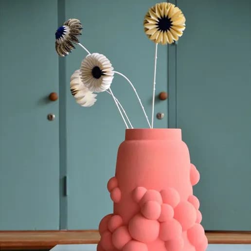 bubbles VASE JAPAN STILL 3d model
