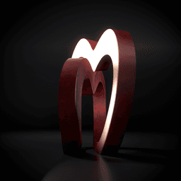 INFINITE LOVE - Awesome heart deco for your home VALENTINES DAY 3d model