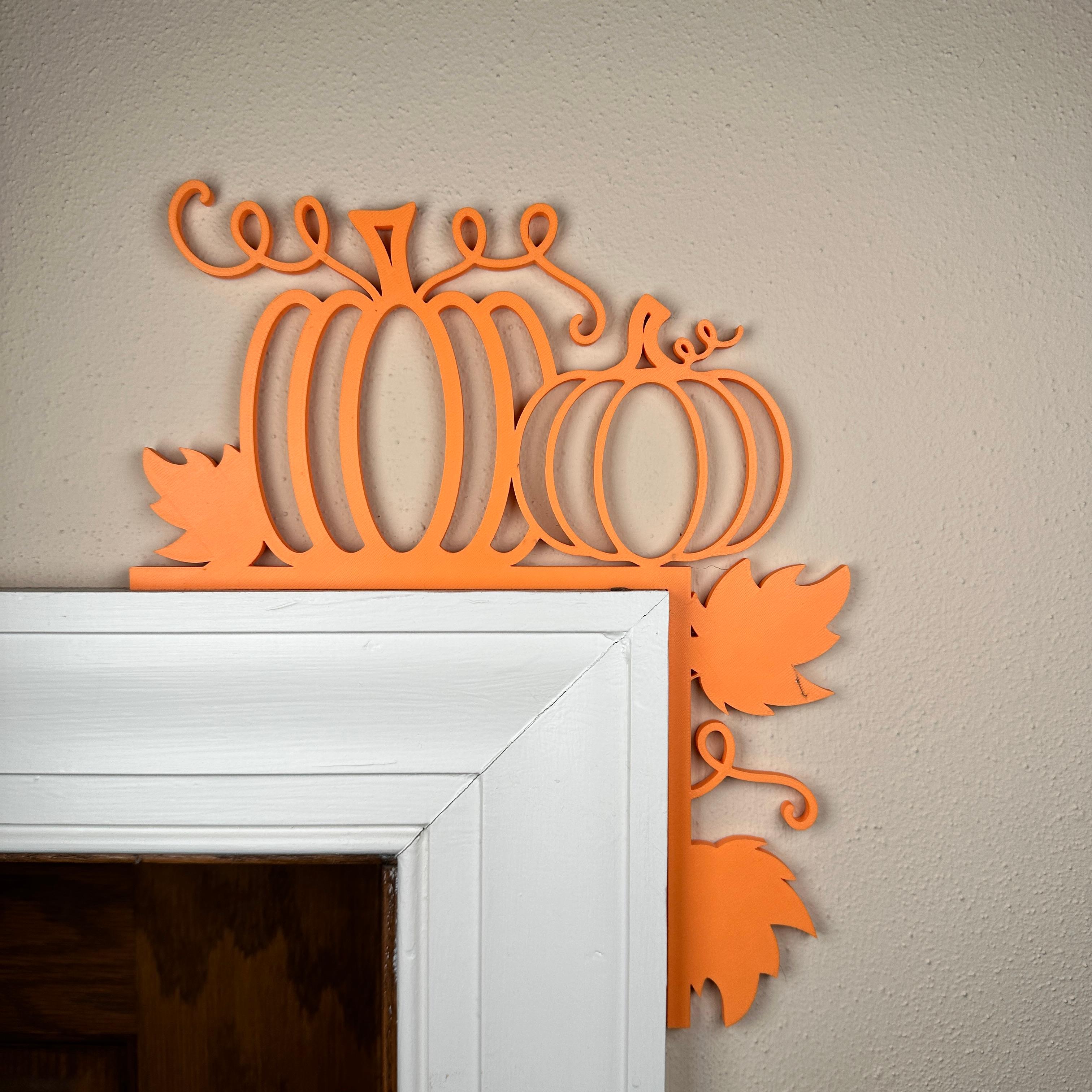 Pumpkin Corner Decor 3d model