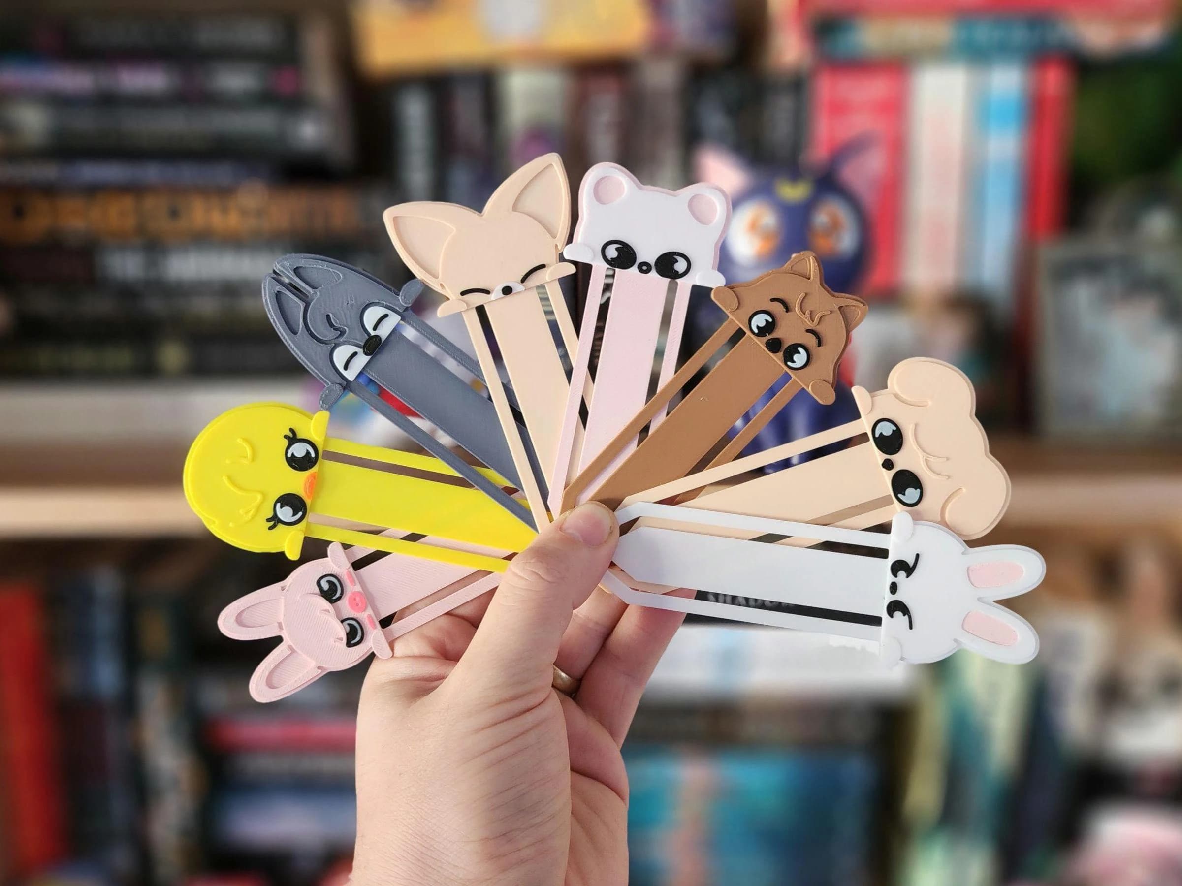 Stray Kids SKZOO Bookmark Set — OT8 (All 8 Members) | 3MF 3d model
