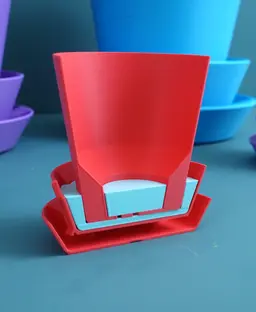 Multifunctional Planter “BRBP” 3d model