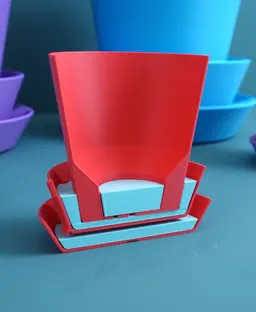 Multifunctional Planter “BRBP” 3d model