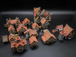 FREE Props Butcher Shop – Fantasy Miniatures (32mm STL for Tabletop RPG) 3d model