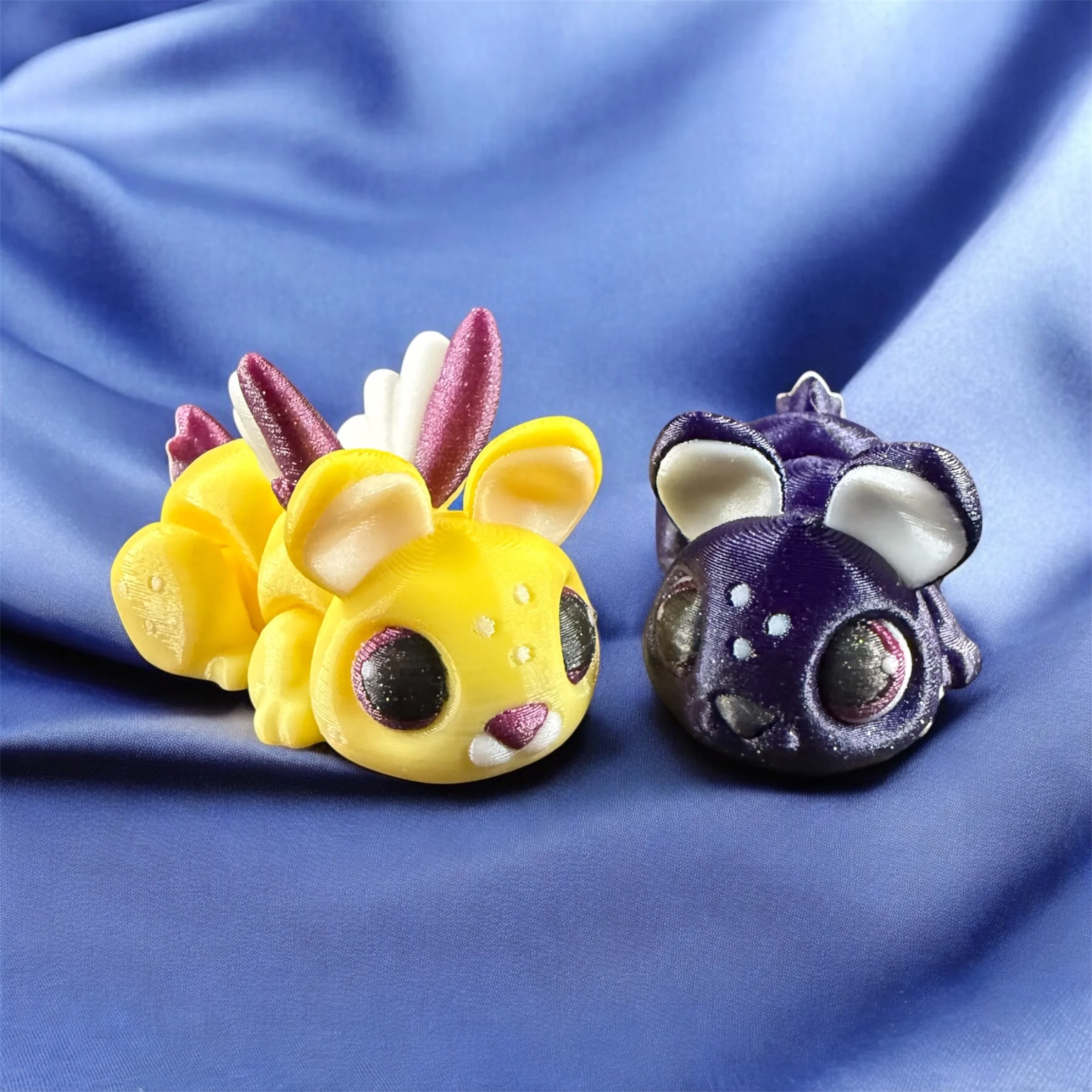 Bun Bun and Flutter Bun Bun Articulated Flexi 3d model
