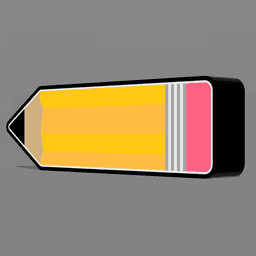 Pencil Light Box Editable 3d model