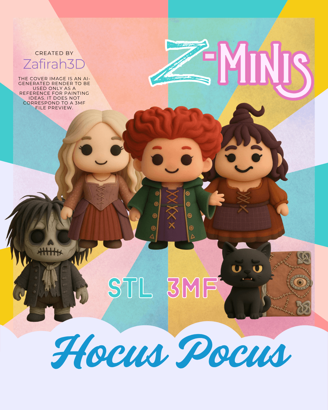 HOCUS POCUS Z-MINIS 3d model