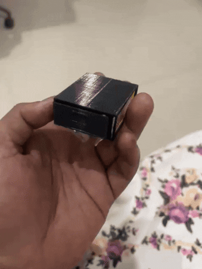 Remix of Matchbox Container Set with slit for real matchbox strip 3d model