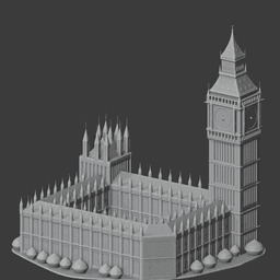 Palace of Westminster 3d model