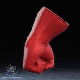 Red Hulk Hands 3D Printer STL 3d model