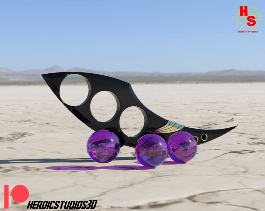 Zen Aku's Flute with Wildzords 3d model