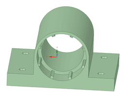 Bearing mount 3d model