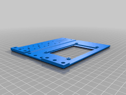 Raspberry Pi Environmental Plate 3d model