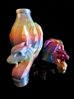 Dragon Flask *Commercial Version* 3d model
