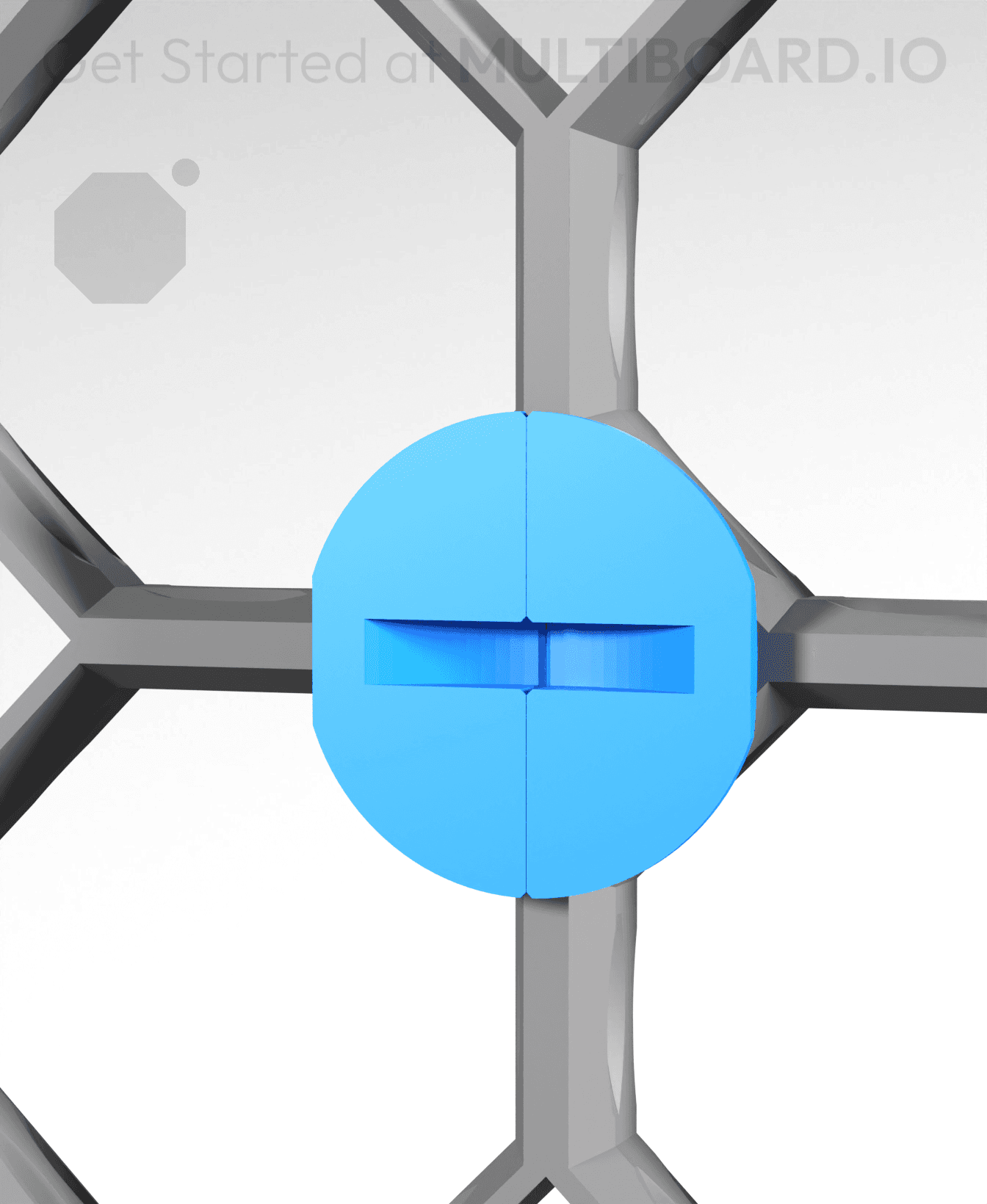 Small Thread - Lite Fix Point (Folded) 3d model