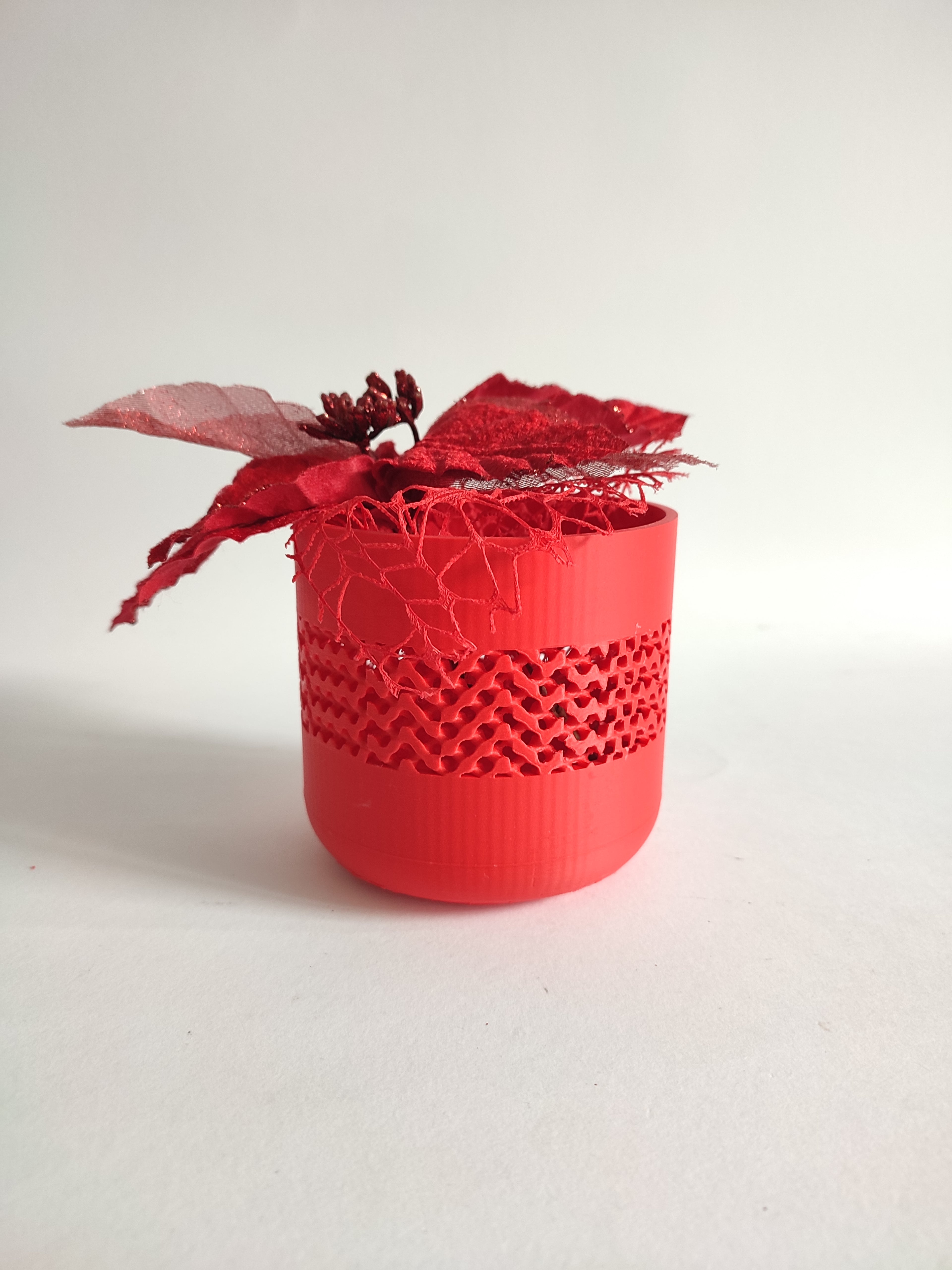 Christmas vase WrappingUp2023 3d model