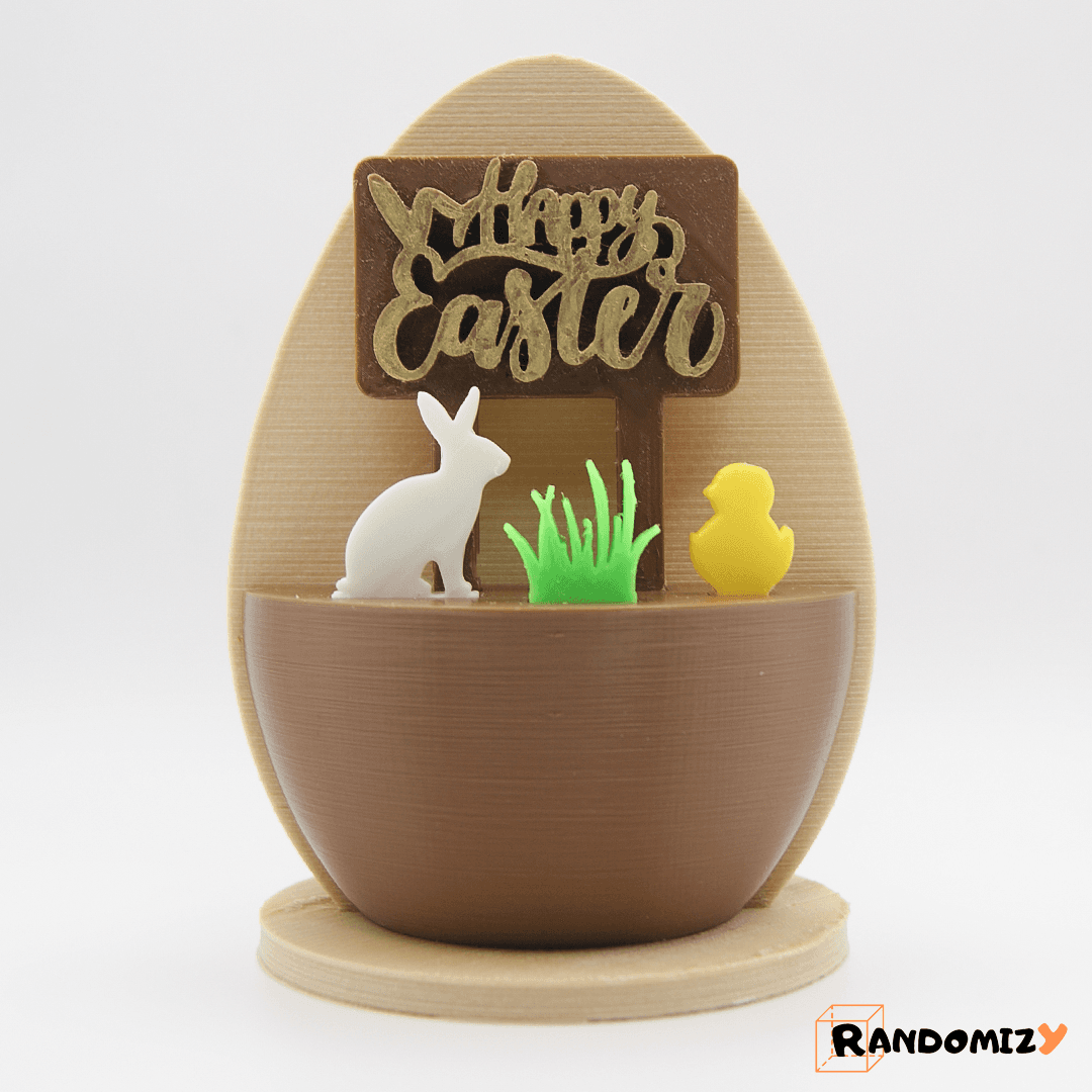 Easter Little Diorama 3d model