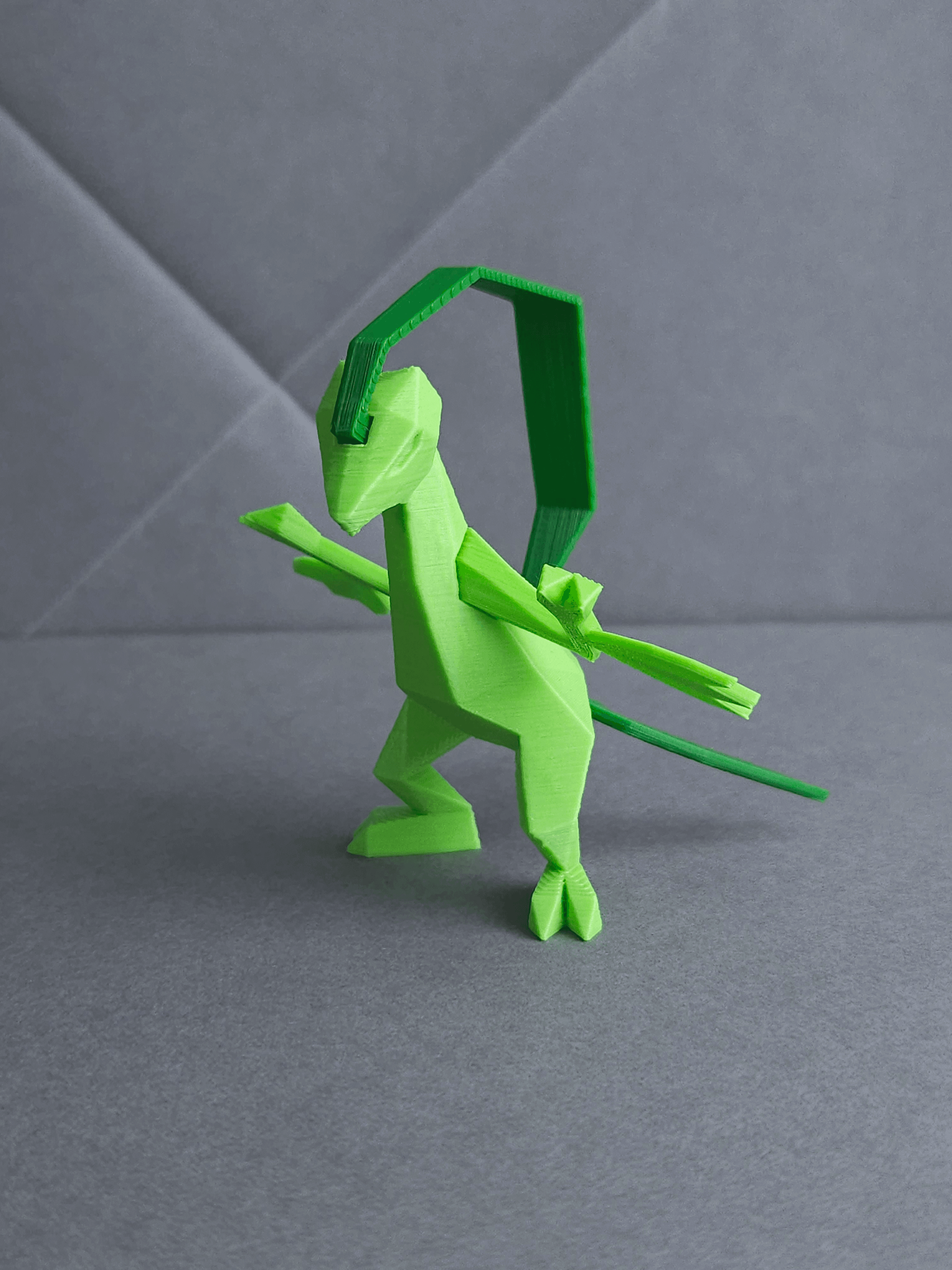 Grovyle Low Poly Pokemon 3d model