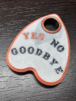 OUIJA PLANCHETTE - MINI print Magnet 3d model