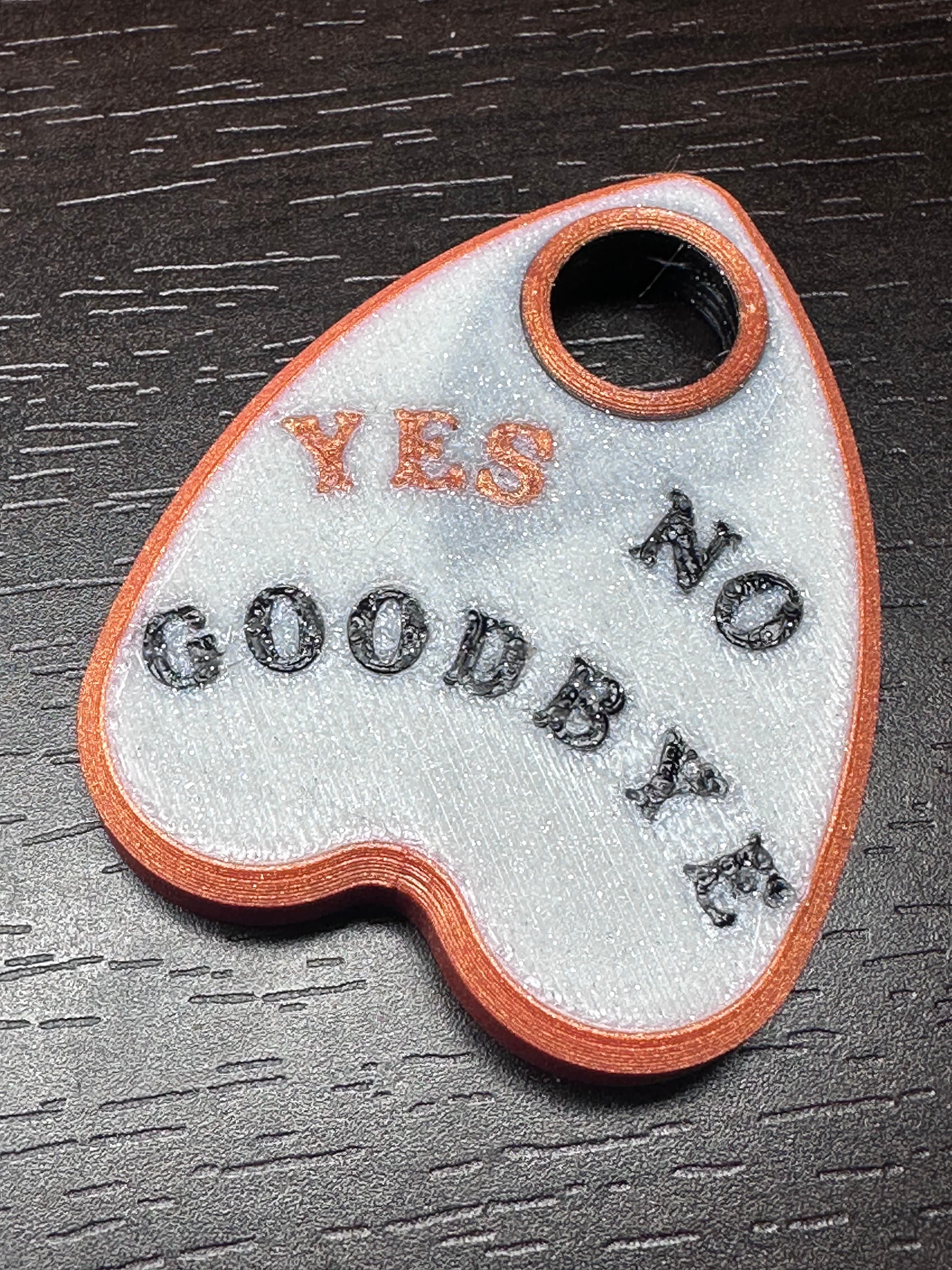 OUIJA PLANCHETTE - MINI print Magnet 3d model