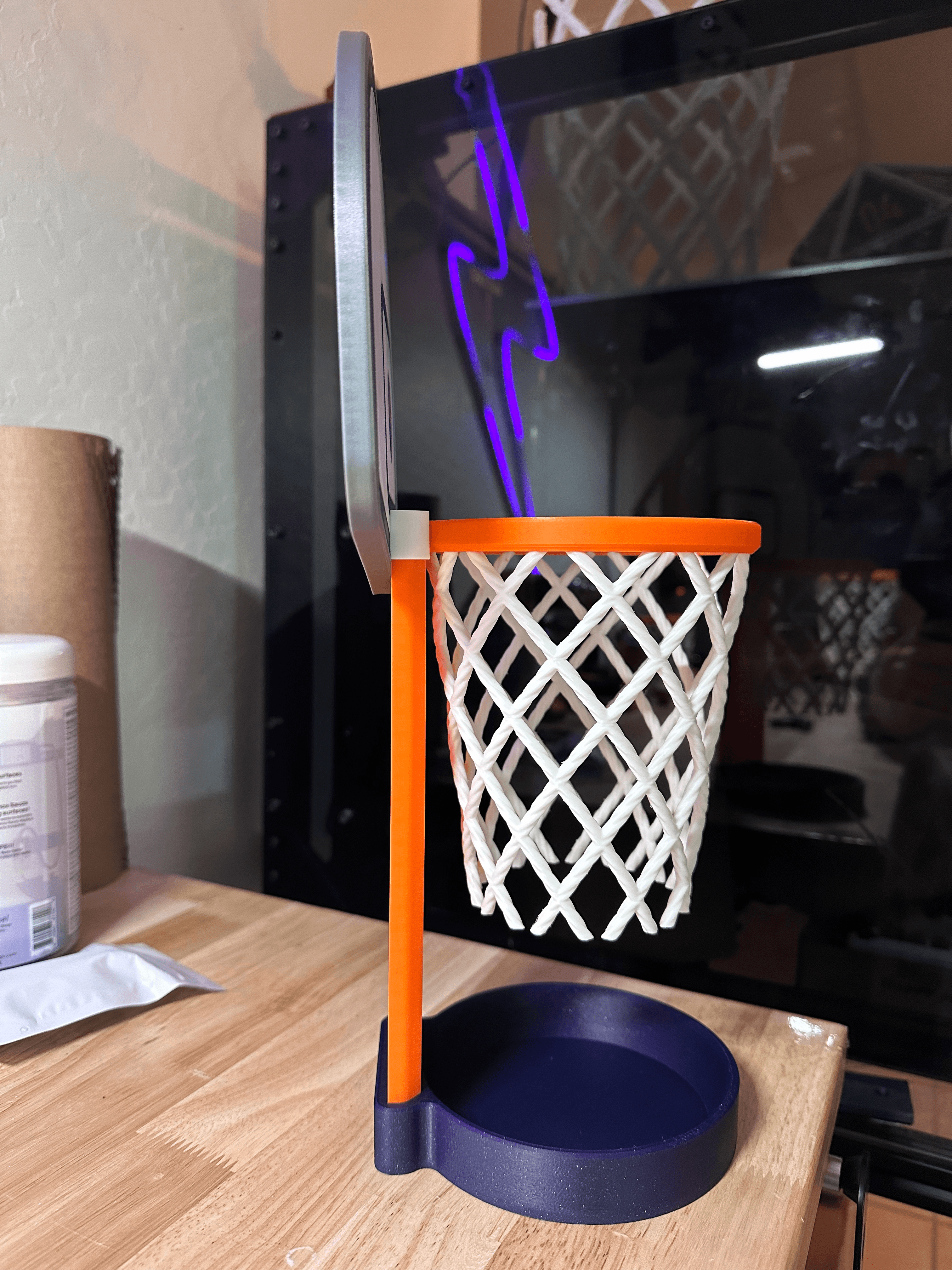 Basketball Hoops - Wall/Desk Game LS3DP Logo Edition 3d model