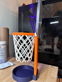 Basketball Hoops - Wall/Desk Game LS3DP Logo Edition 3d model