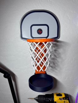 Basketball Hoops - Wall/Desk Game LS3DP Logo Edition 3d model