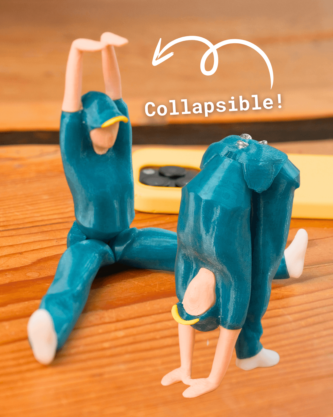 Breakdancer Phone Stand 3d model