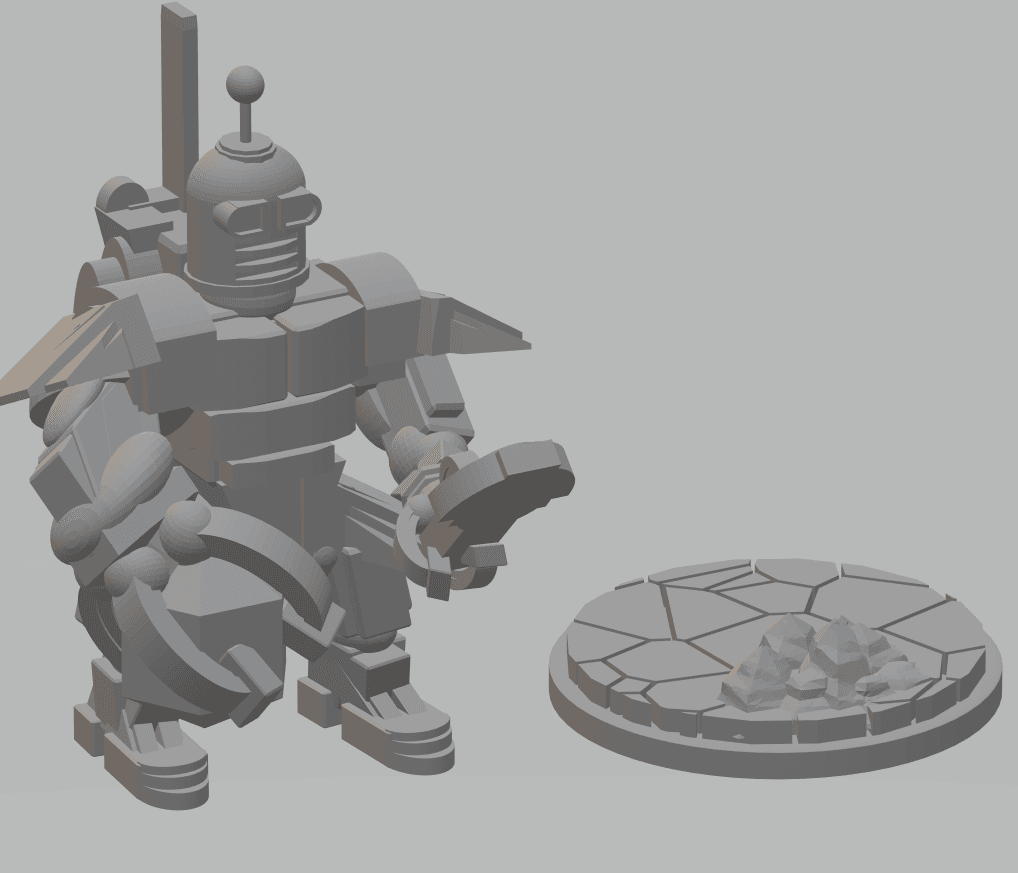 FHW: Laxoit Sargent with Rangefinder and Power rock 3d model