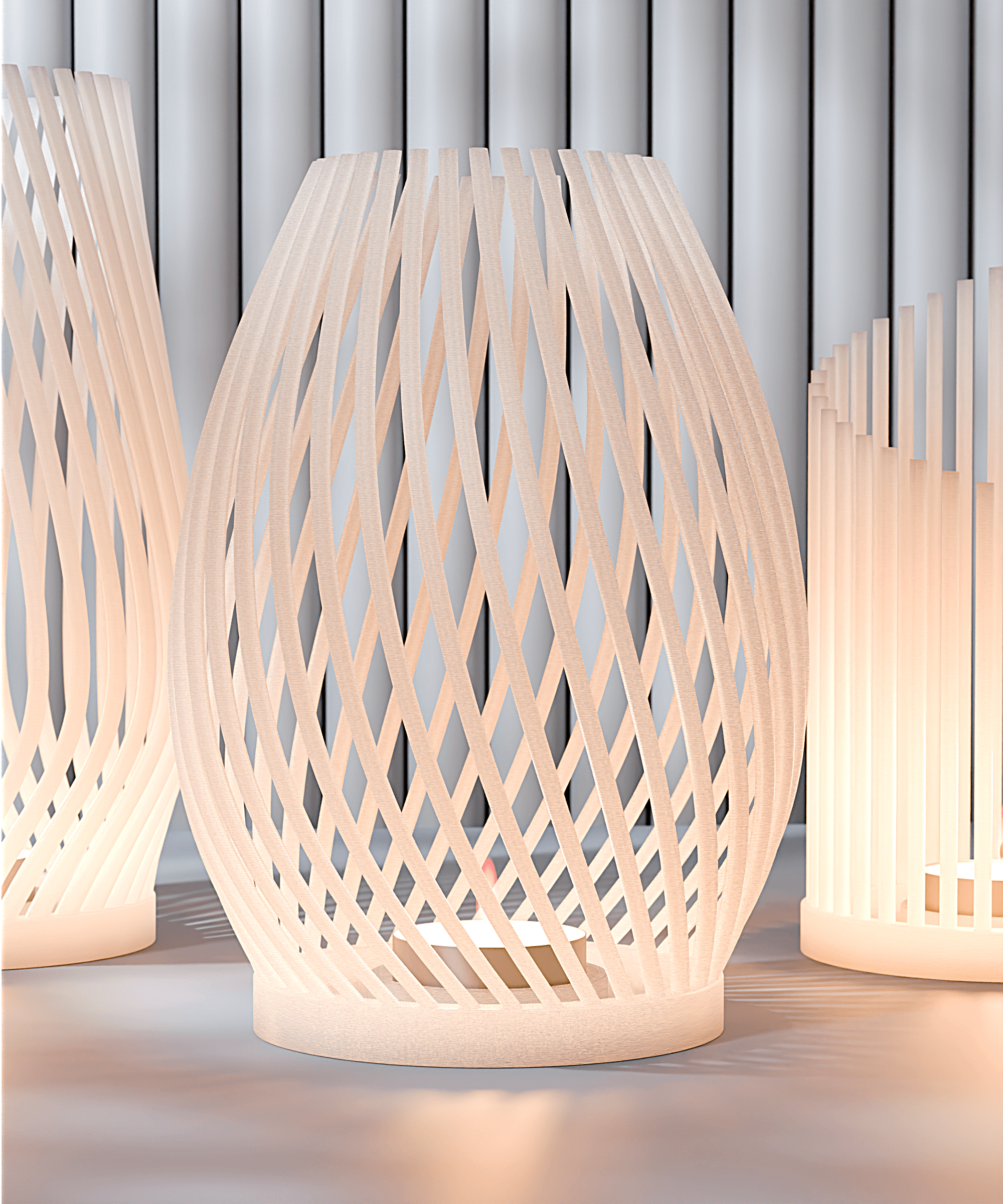 Candle_Holder_Set_V3 3d model