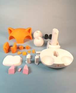(Welcome Pack) (Large) Cat Mimi (NO AMS/NO Support/No Glue) 3d model