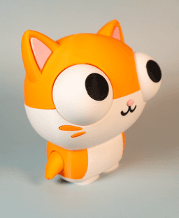(Welcome Pack) (Large) Cat Mimi (NO AMS/NO Support/No Glue) 3d model