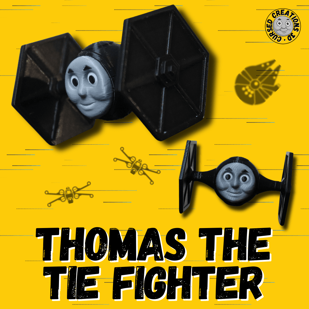 Thomas Tie Figther 3d model