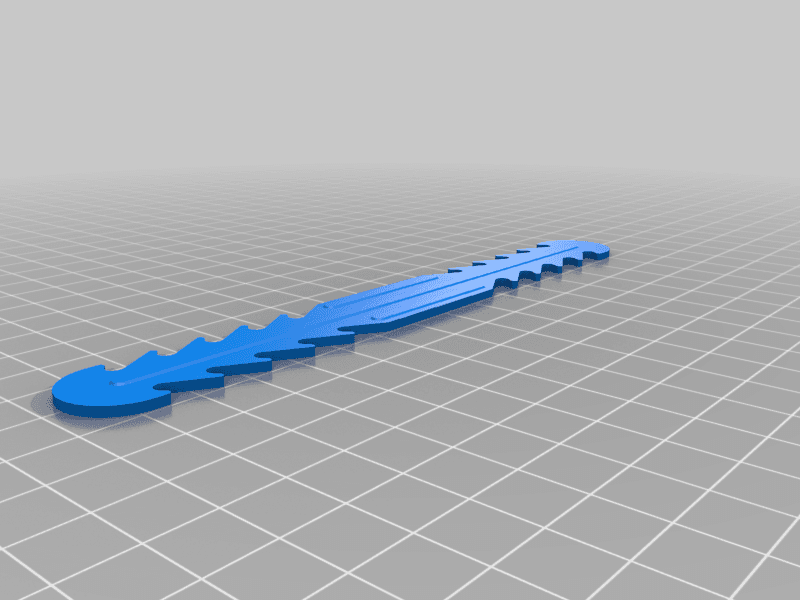 Covid-19 Mask Strap, supportless design 3d model