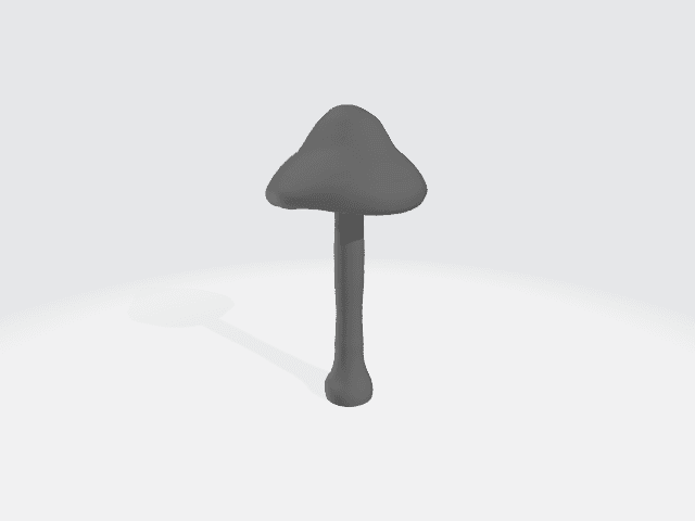 Magical Mushroom 14 3d model
