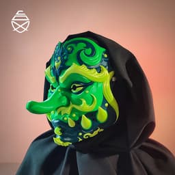 Tengu Mask 3d model