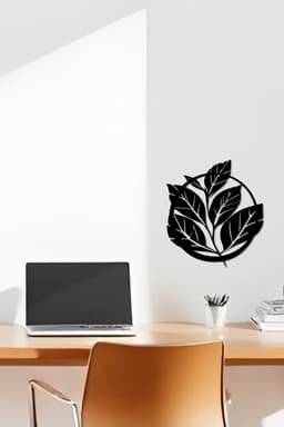 Leaf Wall Art, Wall Decor, Home Decor 3d model